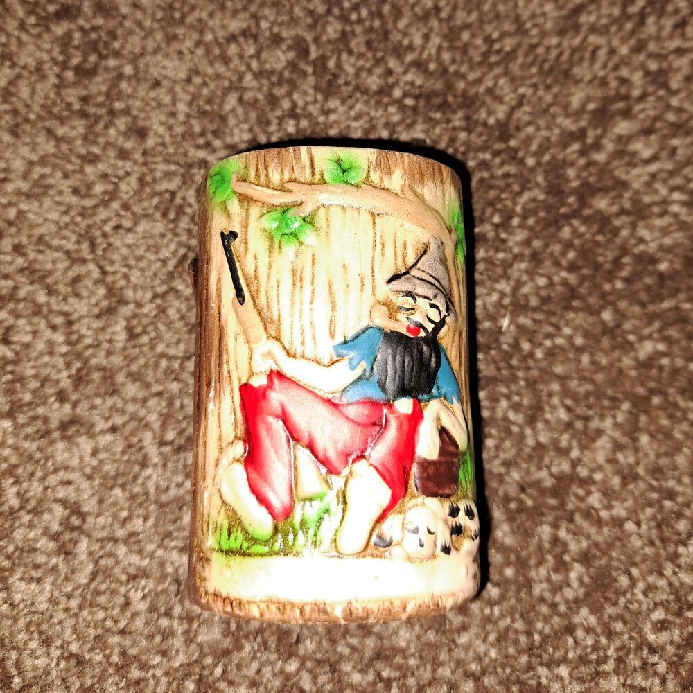 Vintage 1975 Enco Nat'l Inc. Hillbilly salt and pepper shakers - Picture 2 of 7